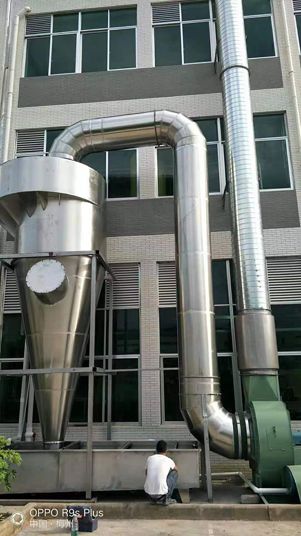 旋风除尘塔